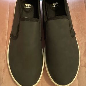 Rocket dog leather slip on shoes size 8..NEW